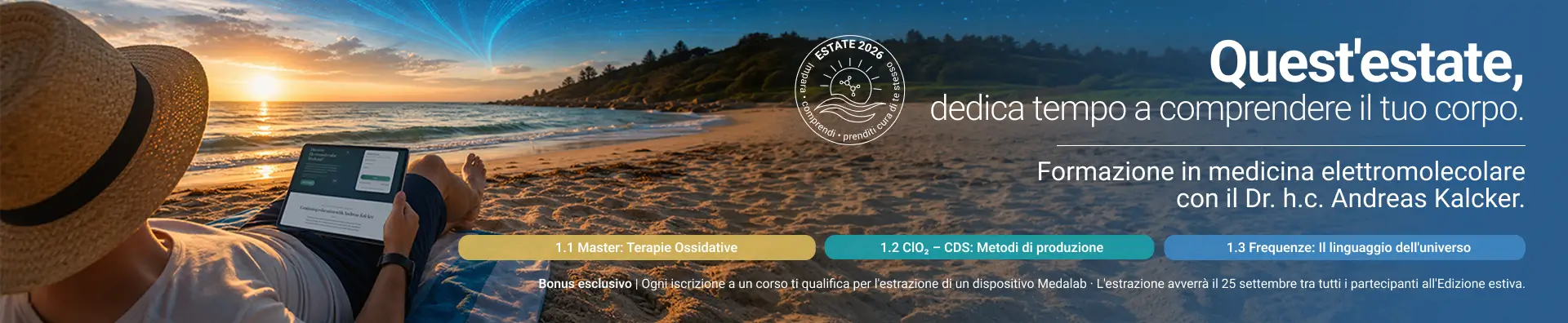 Promozione speciale del Kalcker Institute